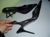 90 - scarpin tipo roqueira - lindo modelo - tam.37